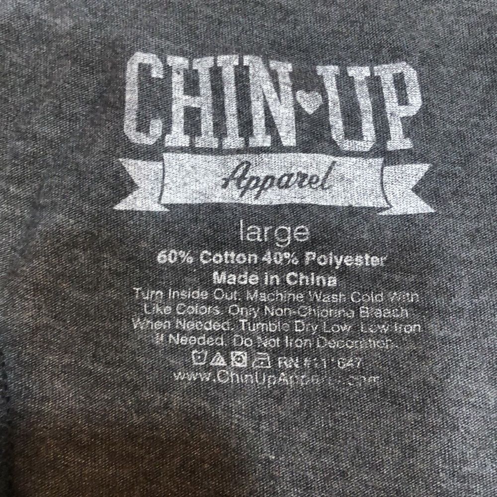 Chin Up Apparel “Will Run For Wine” 🍷Large - Picture 2 of 5